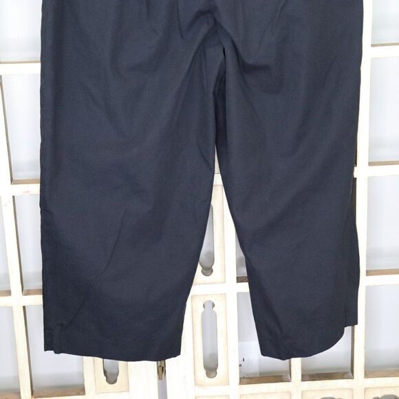 Alice & Urban Outfitters Black High Waist Cropped Pants Culottes Size 4 New - Picture 7 of 10